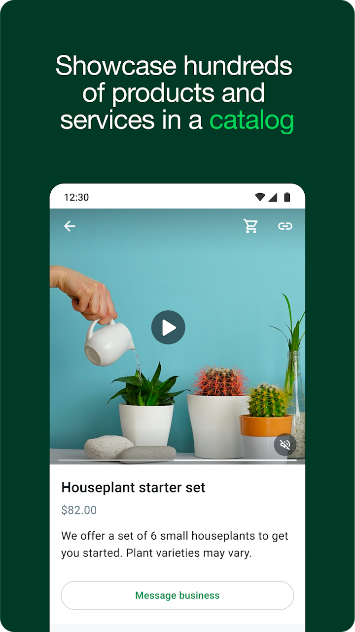 WhatsApp Business screenshot